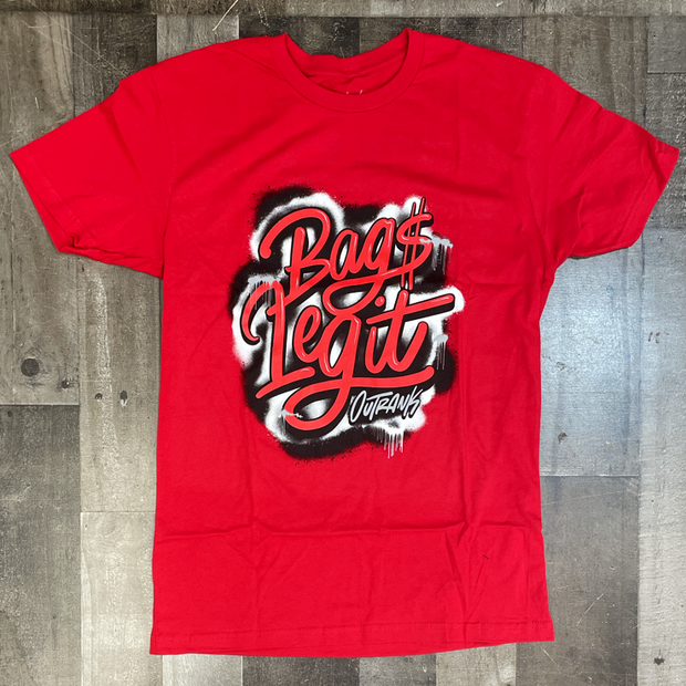 Personalized letter printing round neck short-sleeved T-shirt men