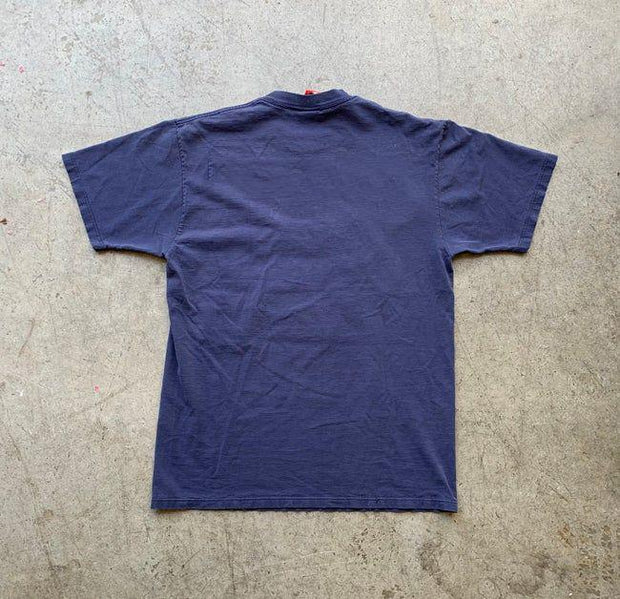 ins American street style printed round neck short-sleeved T-shirt