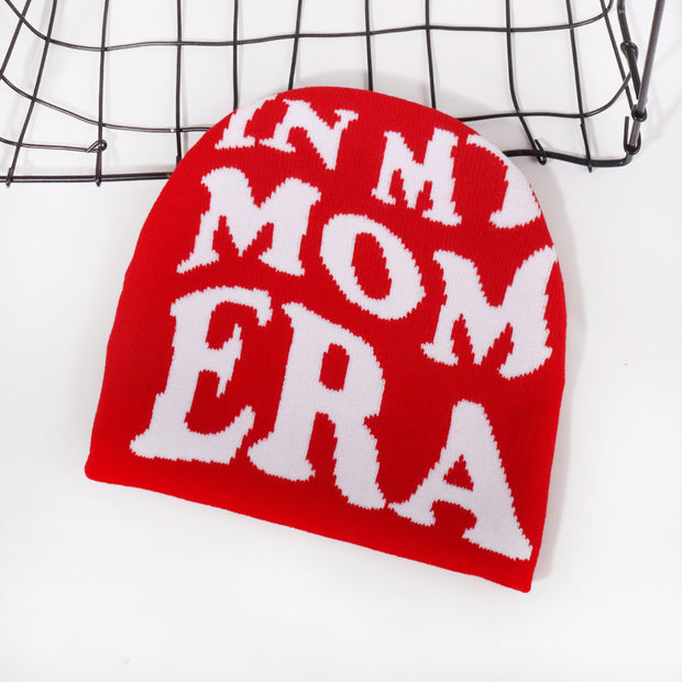 Personalized hip-hop trend ERA letter knitted hat