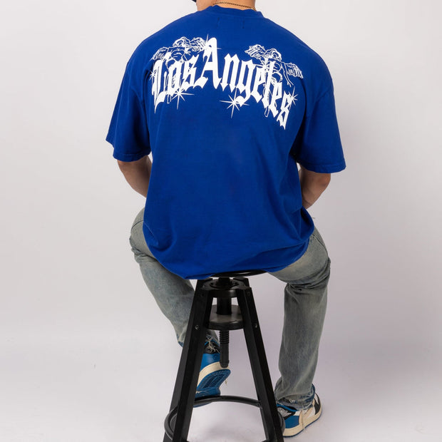 Trendy Print Los Angeles Short Sleeve T-Shirt