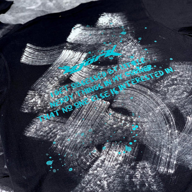 Casual street retro printed T-shirt