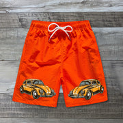 Car print swimming shorts