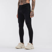 Men's personality tight fashion trousers