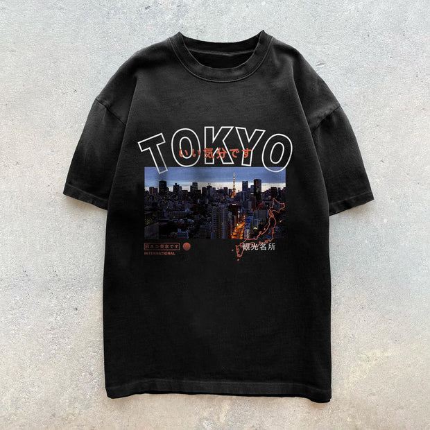 Retro Hip Hop Casual Fashion Sports T-Shirt