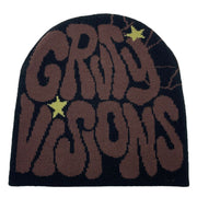 Men's and women's jacquard hats with letters hip-hop caps