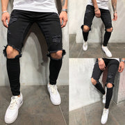 Men's ripped jeans