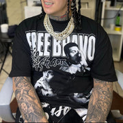 Free Bravo Casual Street Cotton T-Shirt