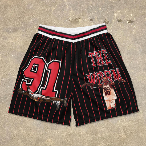 The Worm 91 Print Pocket Shorts