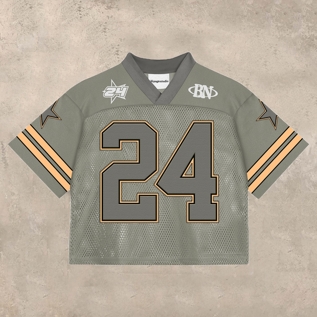 Colour contrast 24 mesh jersey