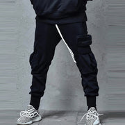 Overalls men's autumn and winter new sports and leisure multi-pocket hip-hop high street trousers men