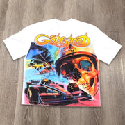 Vacation Godspeed Print Short Sleeve T-Shirt