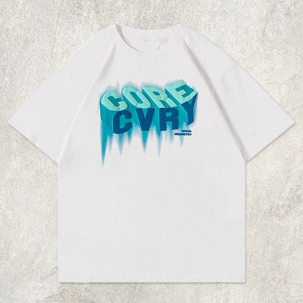 Faded Letters Graphic Tee