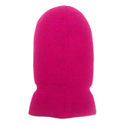 Knitted hat thick three-eye hat