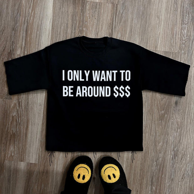 Fantasy Money Casual Street T-Shirt