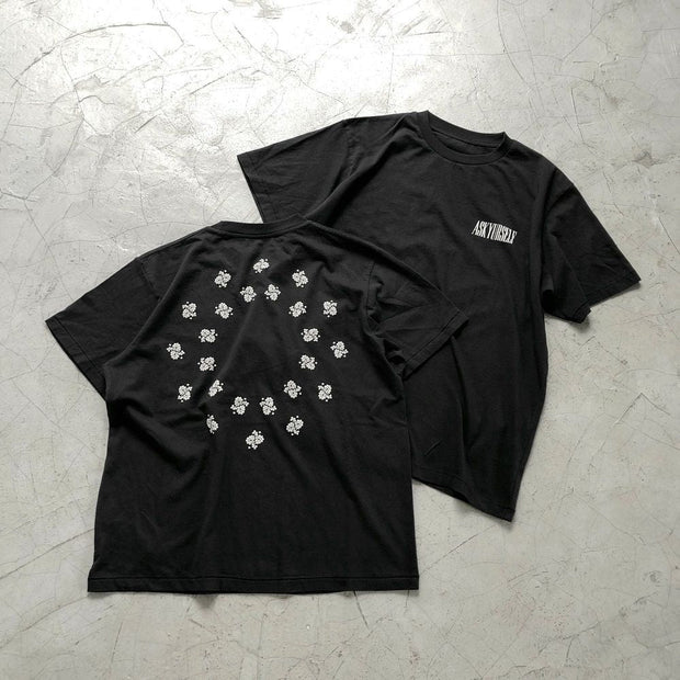 Casual hip-hop street style short-sleeved T-shirt