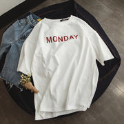 Fashion print street style T-shirt