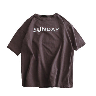 Fashion print street style T-shirt