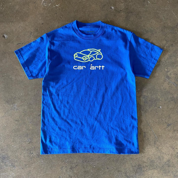 Casual Personalized Printed Crew Neck T-Shirt