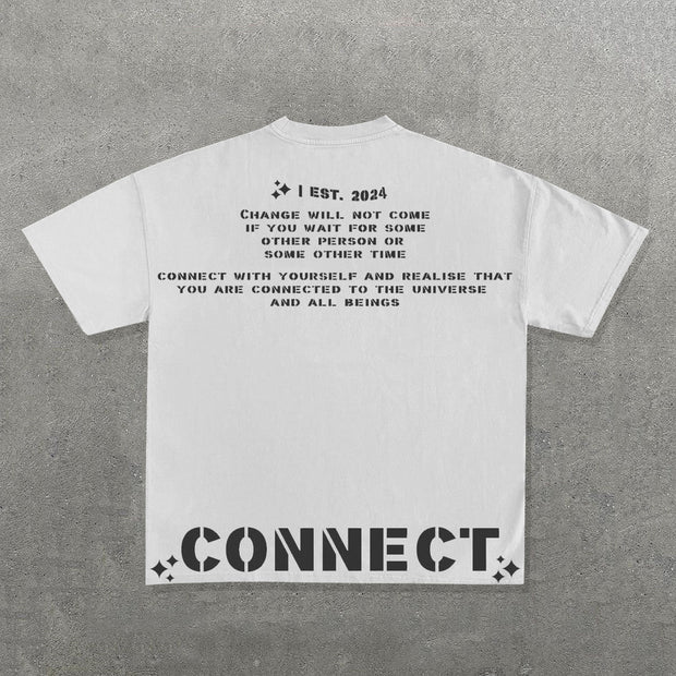 Connect Print Short Sleeve T-Shirt