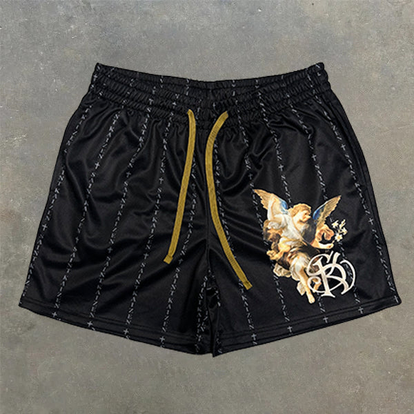 Golden Angel Stretch Shorts