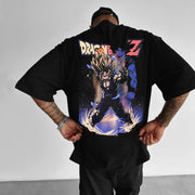 Animation Printed Dragon Ball T-Shirt