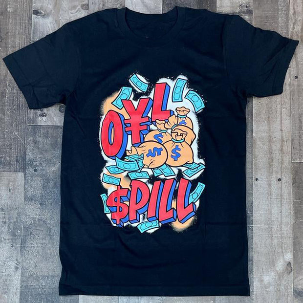 Personalized round neck printed casual T-shirt