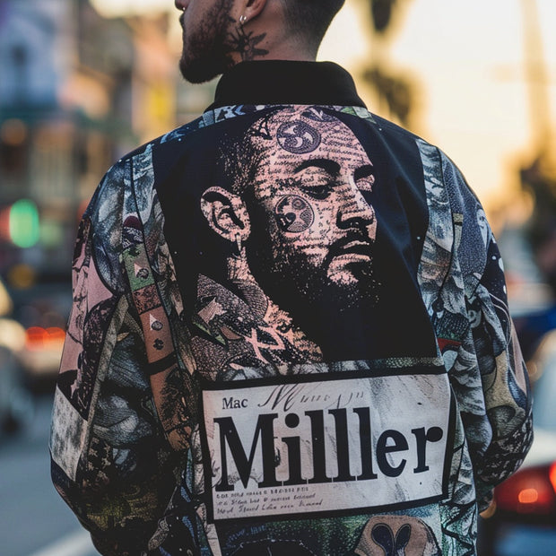 Casual Street Hip Hop Rap Star Jacket