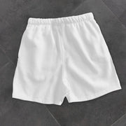 Trendy casual graffiti print shorts