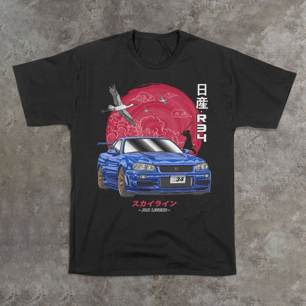 Fashion hip-hop street short-sleeved T-shirt