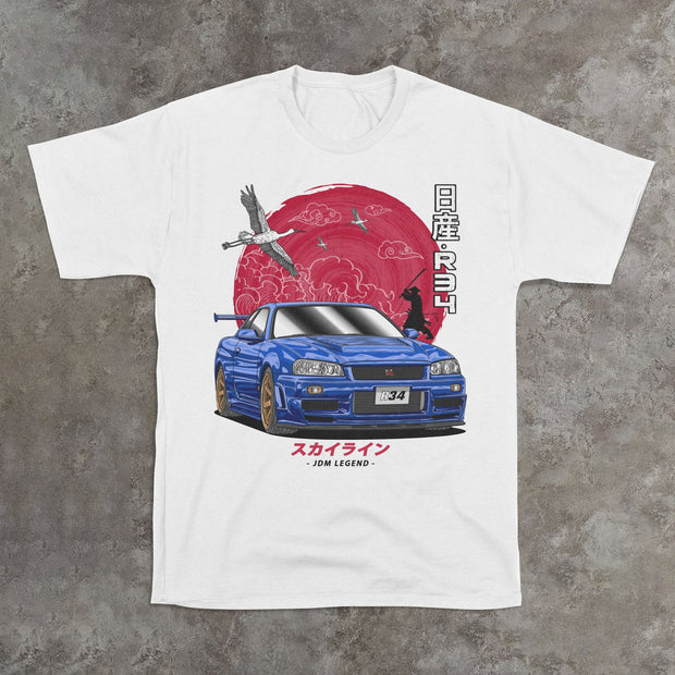 Fashion hip-hop street short-sleeved T-shirt