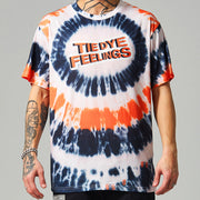 Street color tie-dye loose short sleeve T-shirt