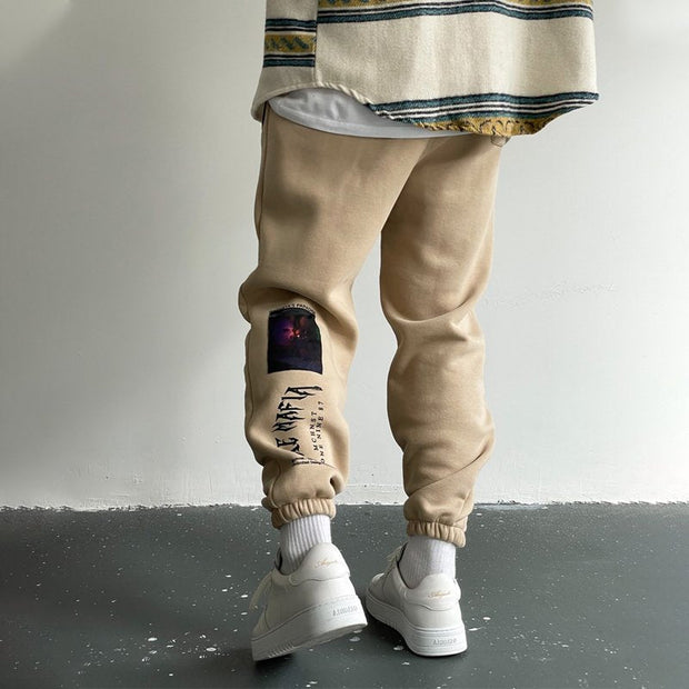 Personalized Fashion Print Casual Bungee Pants