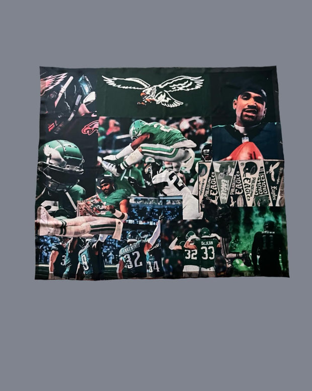 Eagles tapestry lapel jacket