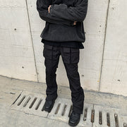 High street performance vibe style trousers zipper street casual trousers