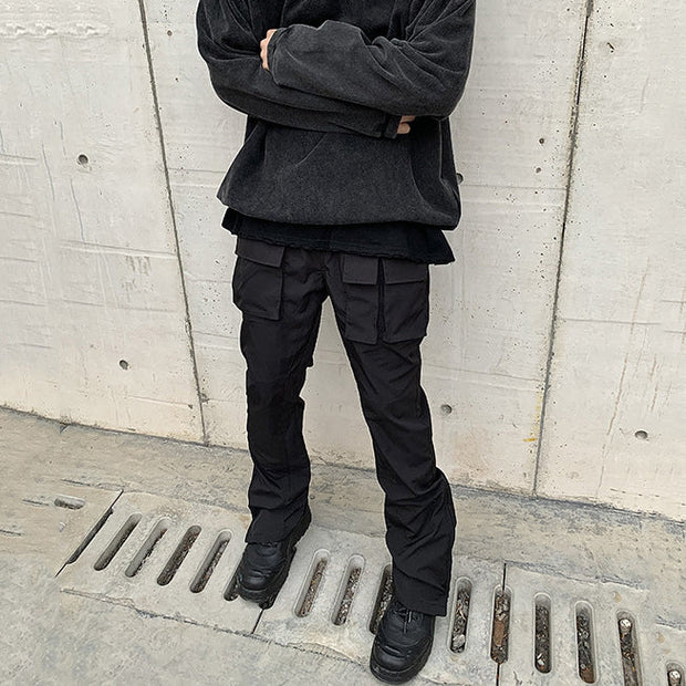 High street performance vibe style trousers zipper street casual trousers