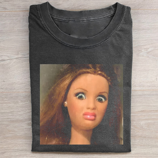 Doll Face Meme T-shirt