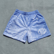 Fashion Gradient Mesh Sports Shorts