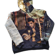 Retro Pop Character Tapestry Hoodie