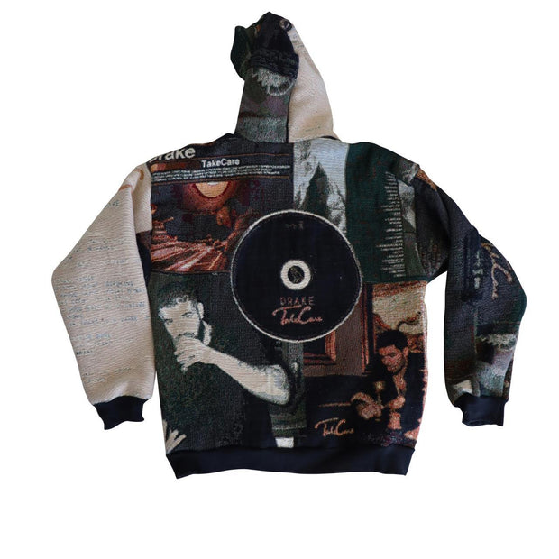 Retro Pop Character Tapestry Hoodie