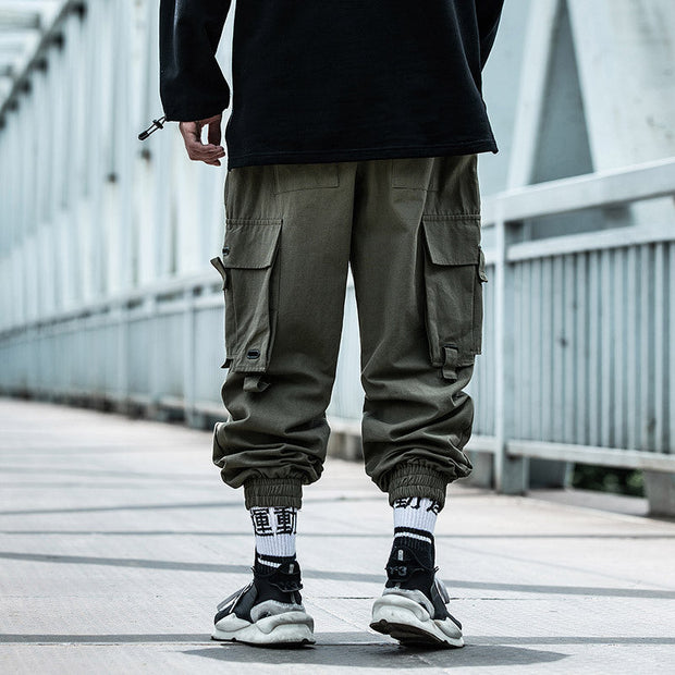 Loose hip-hop tide brand ins beam harem pants