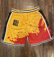 Casual personality printed shorts men
