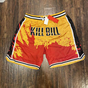 Casual personality printed shorts men