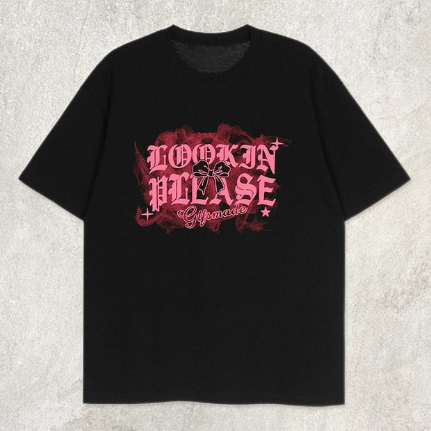 Bow Tie Gothic Alphabet Graphic Tee