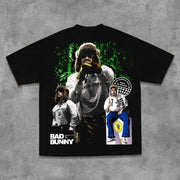 Ya Ni Quiero Competir Print T-Shirt