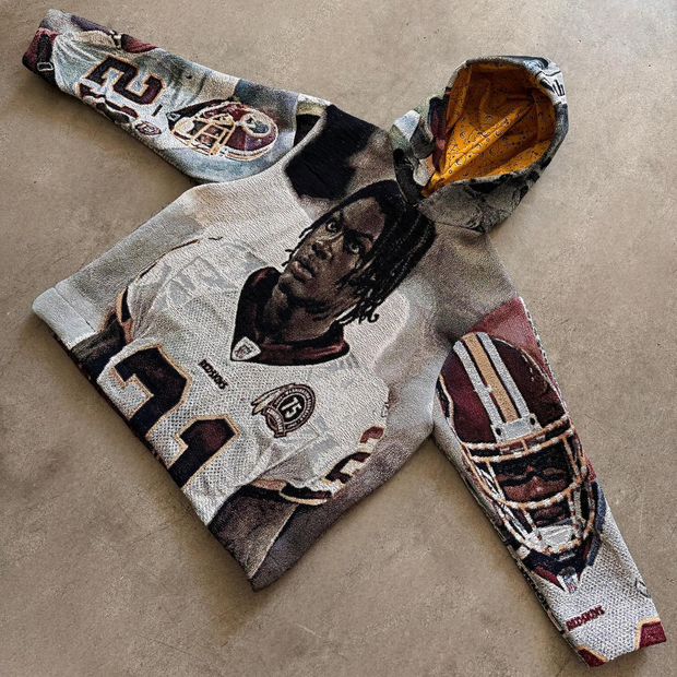 Street Style Character Tapestry Hoodie