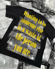 Hip-hop rock Kurt Cobain printed T-shirt