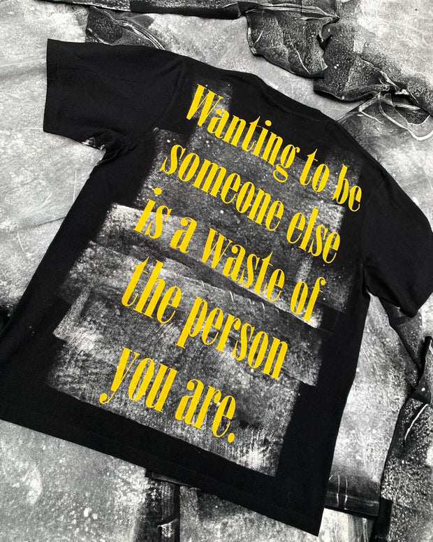 Hip-hop rock Kurt Cobain printed T-shirt