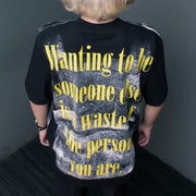 Hip-hop rock Kurt Cobain printed T-shirt