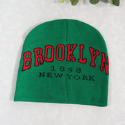 Woolen hat English letter knitted hat men and women warm hat