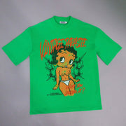 Casual personalized round neck printed T-shirt